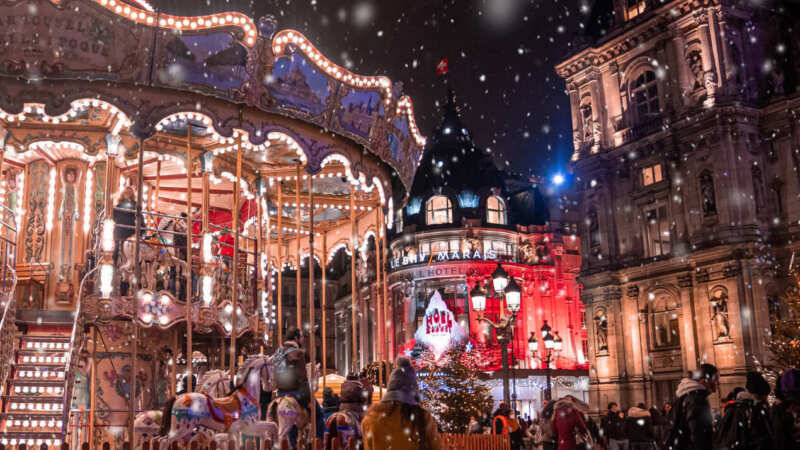 Féerie de Noël à Paris