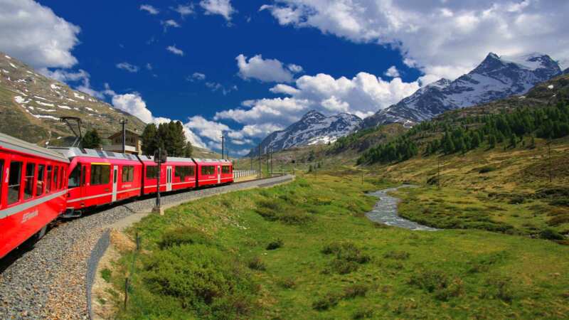 À toute vitesse à travers la Suisse
